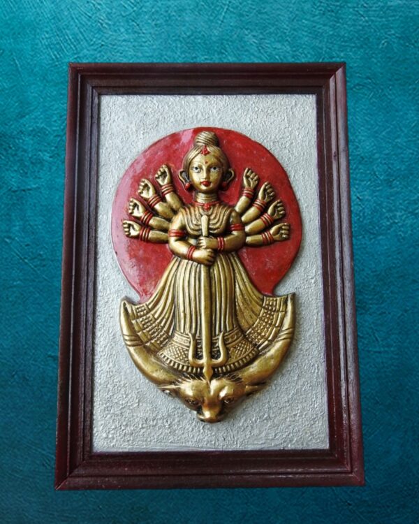 3D Goddess Durga Mural- Home decor %count(title) - PicsArt 01 27 02.39.42