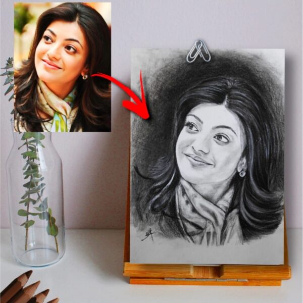 Personalized photo sketch- Handmade %count(title) - photo sketch 2