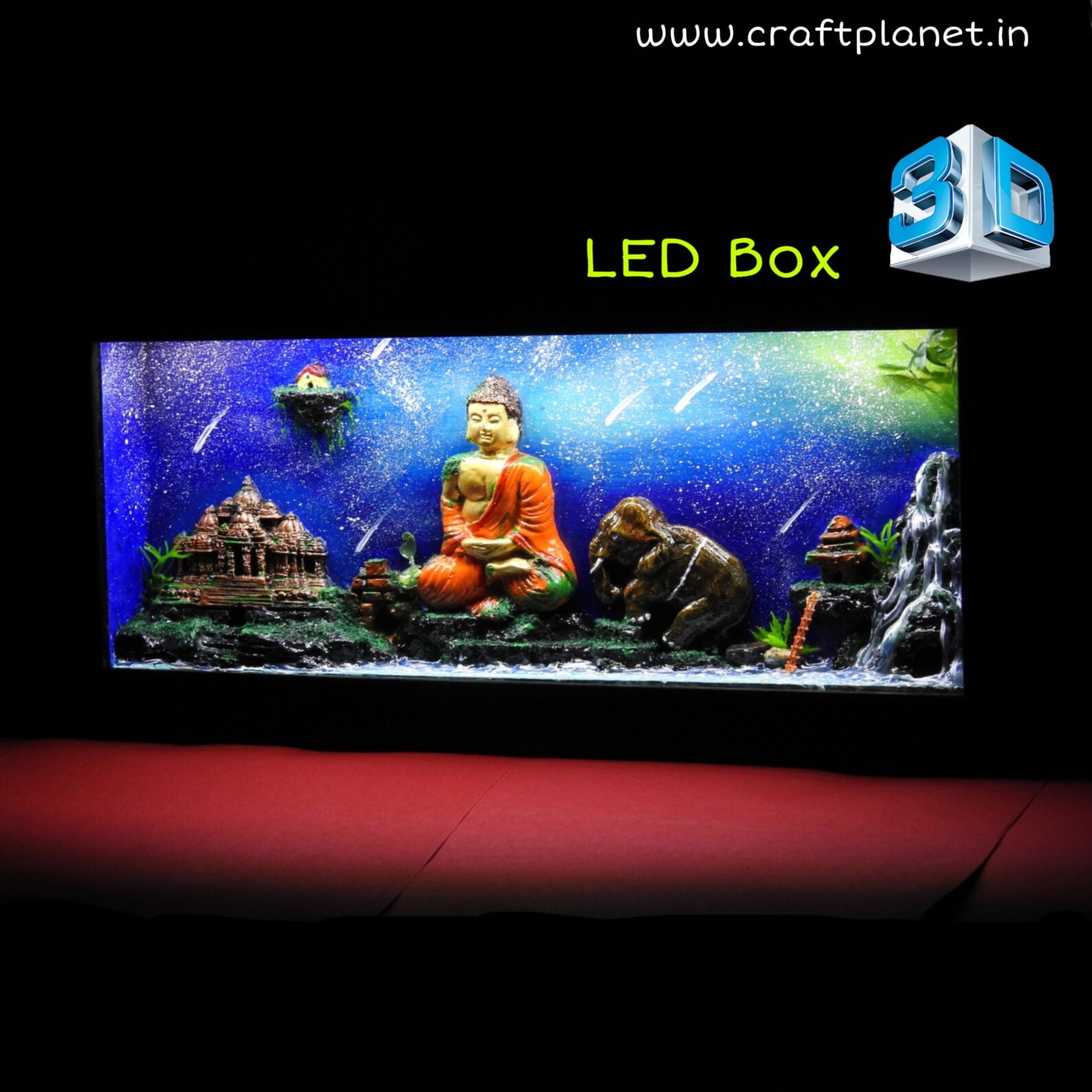 Miniature box frame - Personalised miniature Gifts 3D with light %count(title) - PicsArt 03 07 11.07.53 e1616218124464
