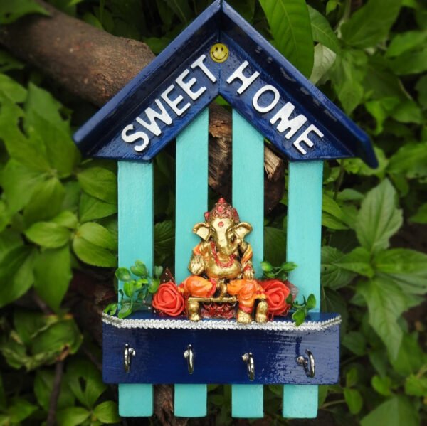 Wooden Ganesha Key Holder (Home-Decor) %count(title) - IMG 20210916 103321