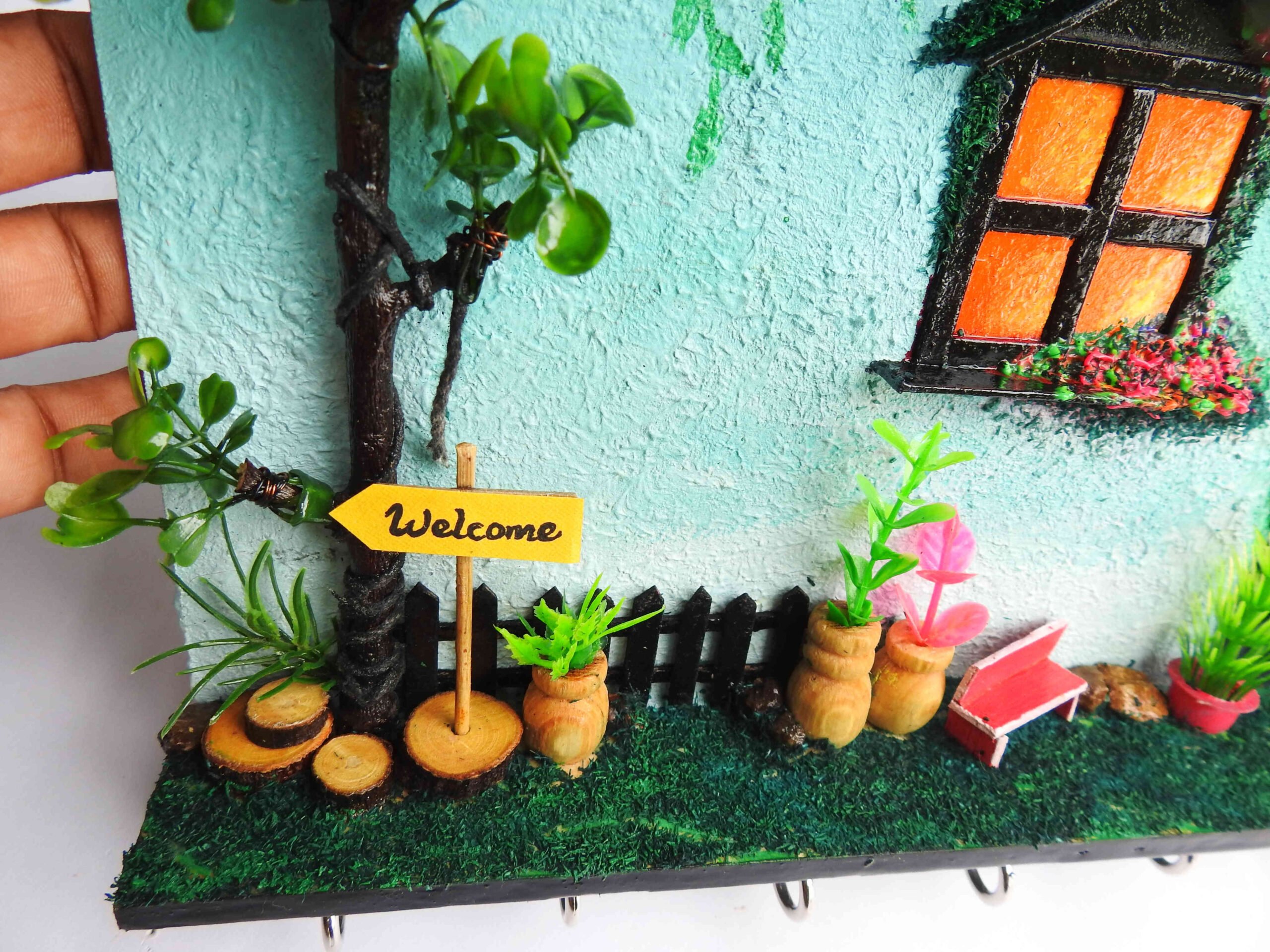Miniature box frame - Personalised miniature Gifts 3D with light %count(title) - IMG 20210909 123112 scaled