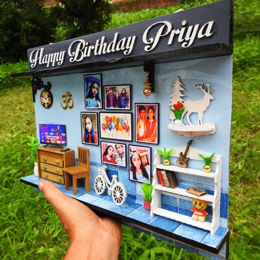 Miniature box frame - Personalised miniature Gifts 3D with light %count(title) - IMG 20230211 191508 min 1