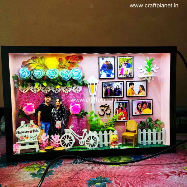Customised Miniature box - wedding Gifts- Photo Frame %count(title) - miniature box