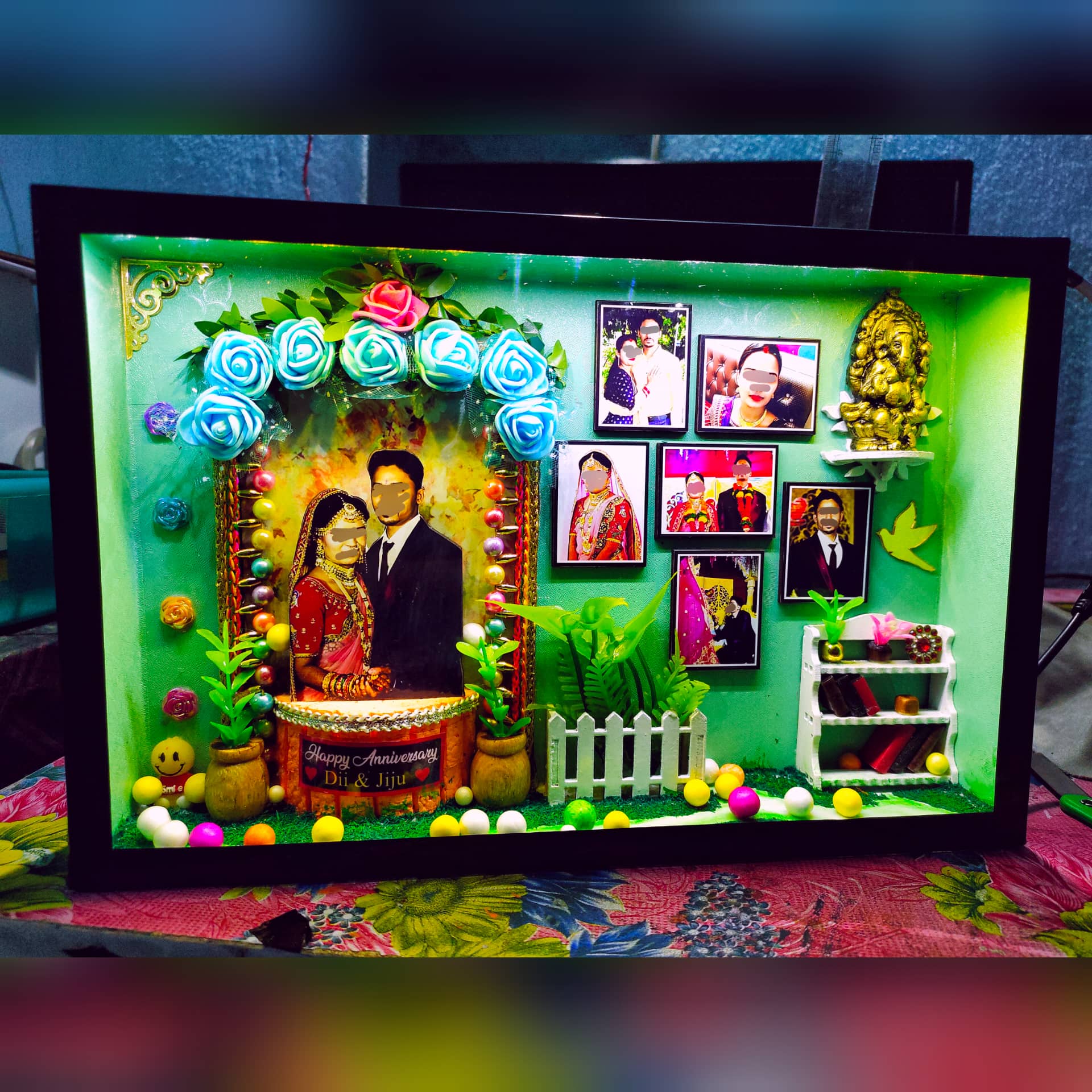 Miniature box frame - Personalised miniature Gifts 3D with light %count(title) - InShot 20230214 103928453 min