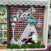 Miniature frame box With Light 3in1 - Customized Photo frame 3d Anniversary Gift (60x25cm) %count(title) - 3 in 1 Miniatre Photo frame shadow box
