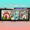 Miniature frame box With Light 3in1 - Customized Photo frame 3d Anniversary Gift (60x25cm) %count(title) - 3 in 1 Miniatre Photo frame shadow box
