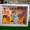 Miniature frame box With Led Light - Customized Photo frame 3d Birthday Gift Shadow box %count(title) - craft planet shadow box miniature frame 17