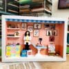 Miniature frame With ledLights - 3d Customised Doctor's Theme Photo frame , Shadow box %count(title) - miniature frame shadow box craft planet 2